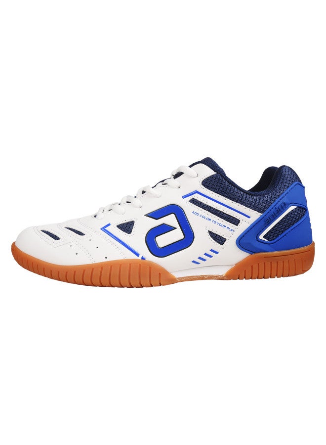 Andro An Duo Table Tennis Shoes Men Women Non-slip Wear-resistant Sports Shoes Tianrui Torin White Blue Size 41 - Image 4
