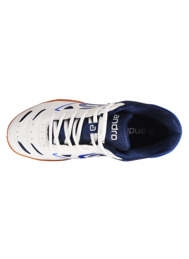 Andro An Duo Table Tennis Shoes Men Women Non-slip Wear-resistant Sports Shoes Tianrui Torin White Blue Size 41 - Image 5