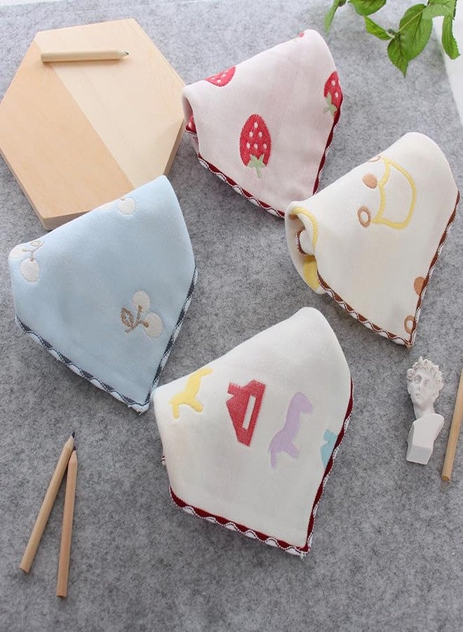Uber World Baby Handkerchief | Kids Handkerchiefs | Drool Cloth | 6-Layered Cotton | Cotton1P | (2) - Image 3