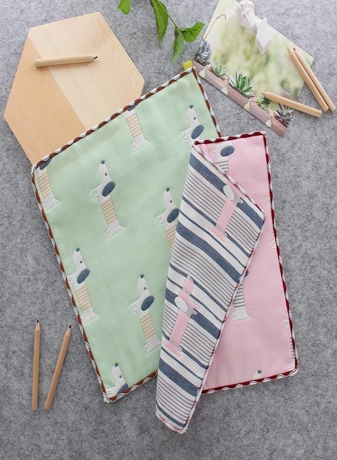 Uber World Baby Handkerchief | Kids Handkerchiefs | Drool Cloth | 6-Layered Cotton | Cotton1P | (2) - Image 4
