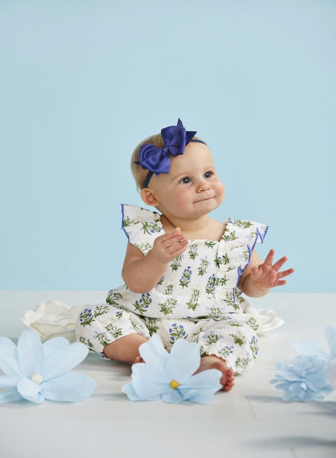 Mud Pie Children's Bluebell Printed Longall; 3-6M - Image 2