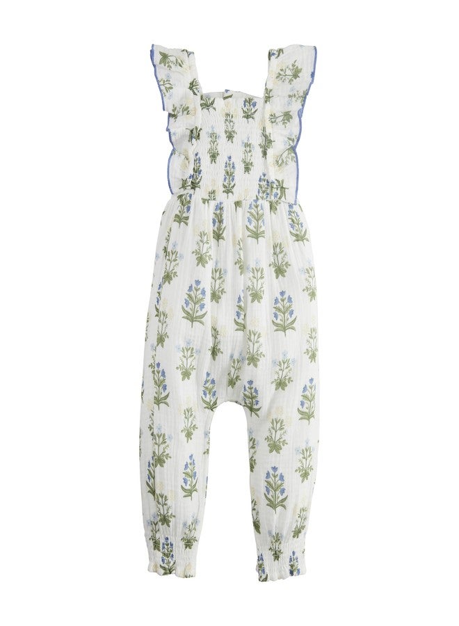Mud Pie Children's Bluebell Printed Longall; 3-6M - Image 1