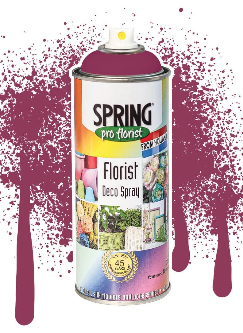 SPRING Spring Color Spray Better Times, 400ml, High-Quality Floral Spray for Fresh or Artificial Flowers 