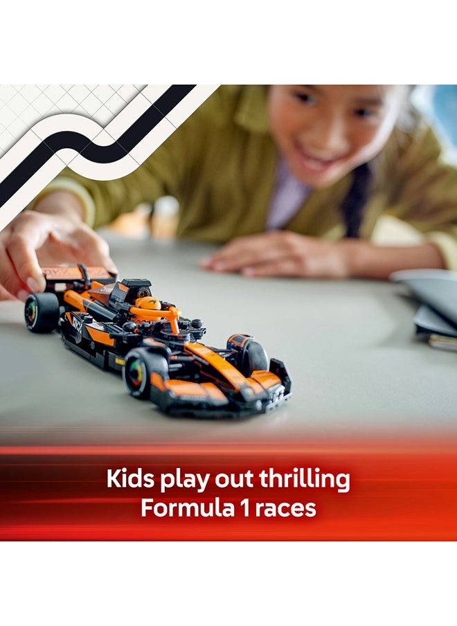 LEGO Speed Champions McLaren F1® Team MCL38 Race Car Vehicle Set 77251 (269) Pieces  - Image 4