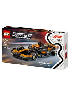 LEGO Speed Champions McLaren F1 Team MCL38 Race Car Toy with a Collectible Formula 1 Driver Minifigure - Model Kits for 10+ Year Old Boys & Girls or Adult Motorsport Fans 77251 (269 pieces)  - Image 3