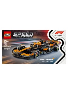 LEGO Speed Champions McLaren F1 Team MCL38 Race Car Toy with a Collectible Formula 1 Driver Minifigure - Model Kits for 10+ Year Old Boys & Girls or Adult Motorsport Fans 77251 (269 pieces)  - Image 4
