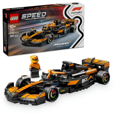 LEGO Speed Champions McLaren F1 Team MCL38 Race Car 77251 (Age 10+, 269 Pieces)
