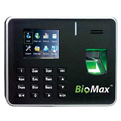 eSSL KartString Biometric Time Attendance Machine Black 183x45 x138 mm