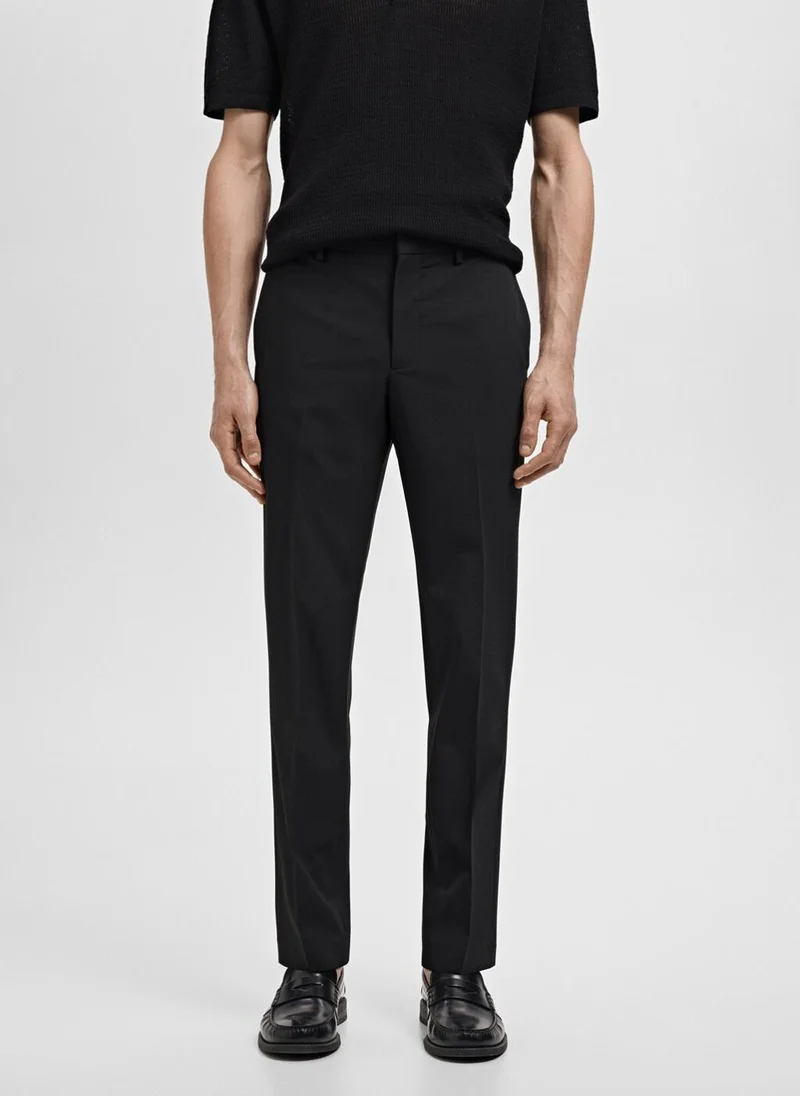 مانجو مان Paris High Wasit Trousers