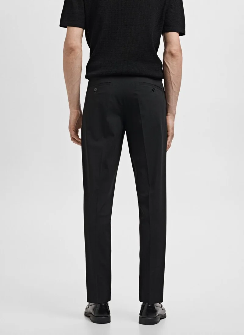 مانجو مان Paris High Wasit Trousers