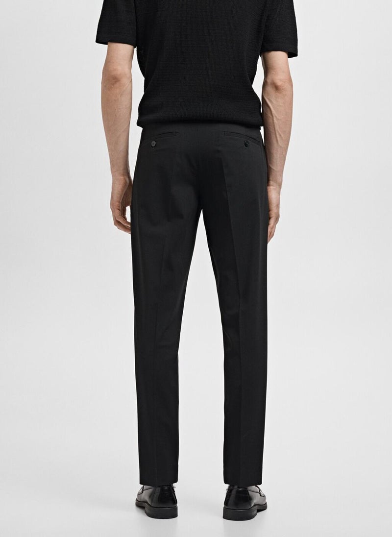Mango Man Paris High Wasit Trousers - Image 2
