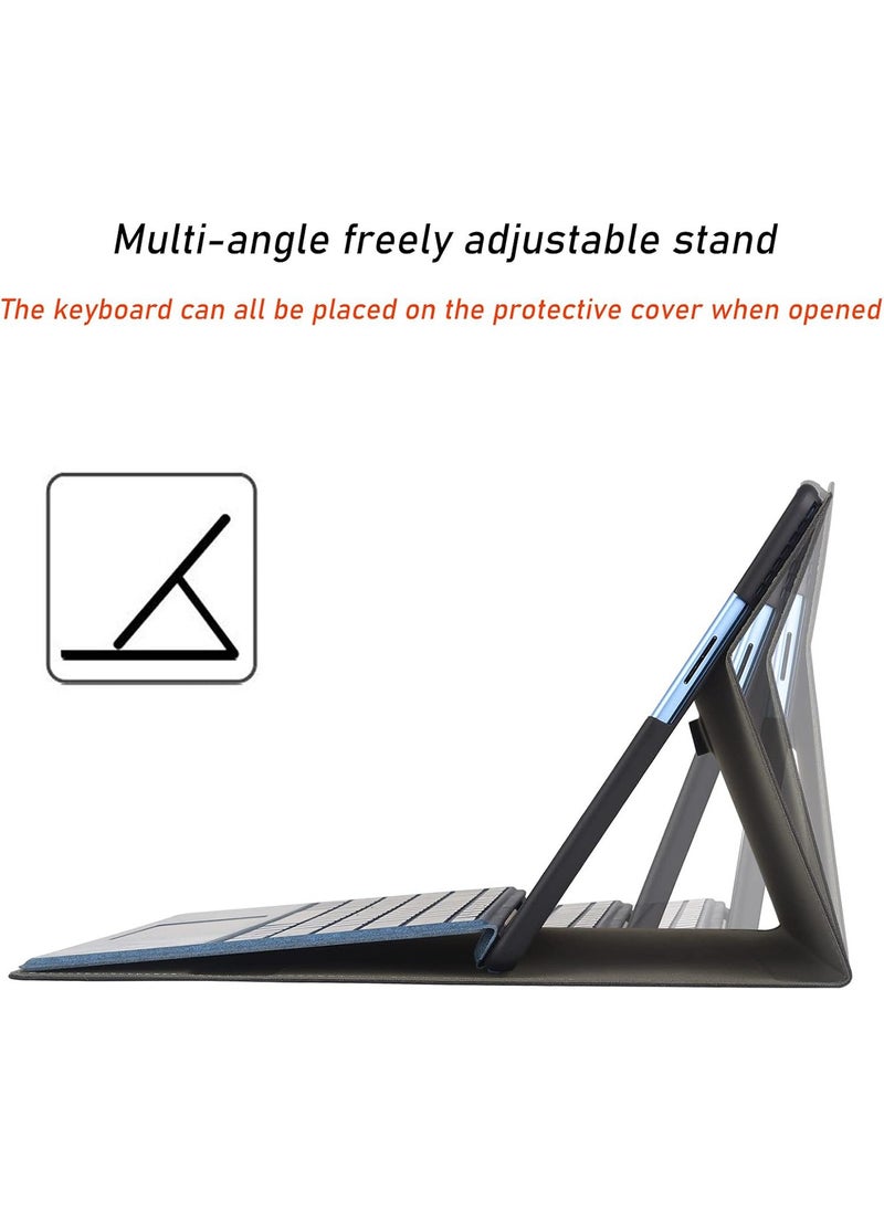 Aookay Protective Case for Microsoft Surface Pro 9/10/ 11th Edition AI PC 2024 13" Shell Compatible with Keyboard Cover  Ultral Thin & Light Heat Dissipation Design, Mil-Grade Business Cover (Black)  - Image 5