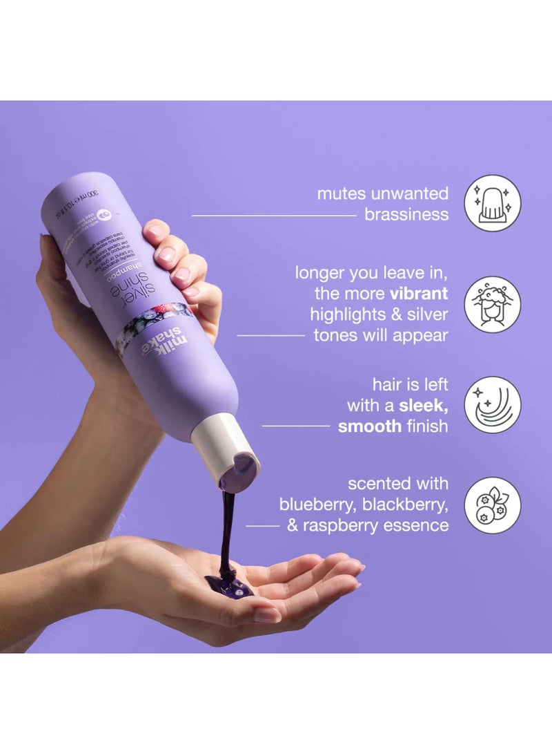 ميلك شيك شامبو سيلفر شاين 300 مل - Image 4