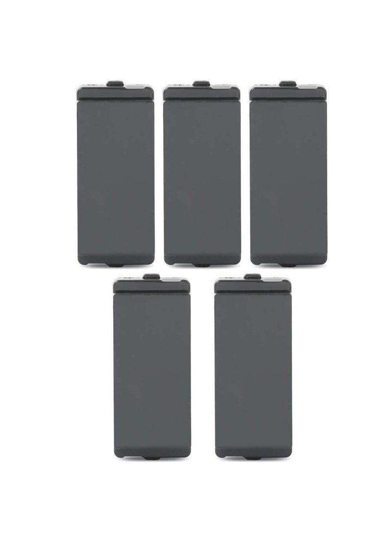 Schneider Electric Schneider electric Livia1 Module Blank off Unit Pebble Grey Pack of 5  - Image 1