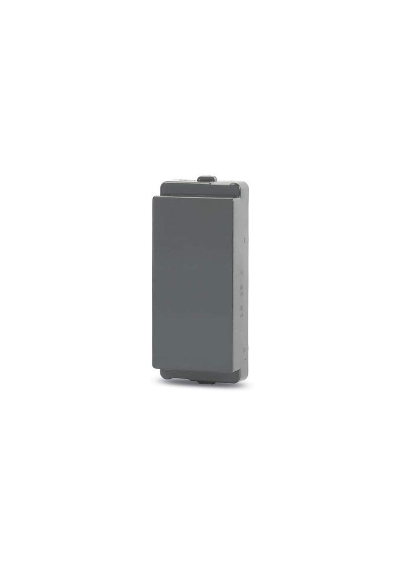 Schneider Electric Schneider electric Livia1 Module Blank off Unit Pebble Grey Pack of 5  - Image 3