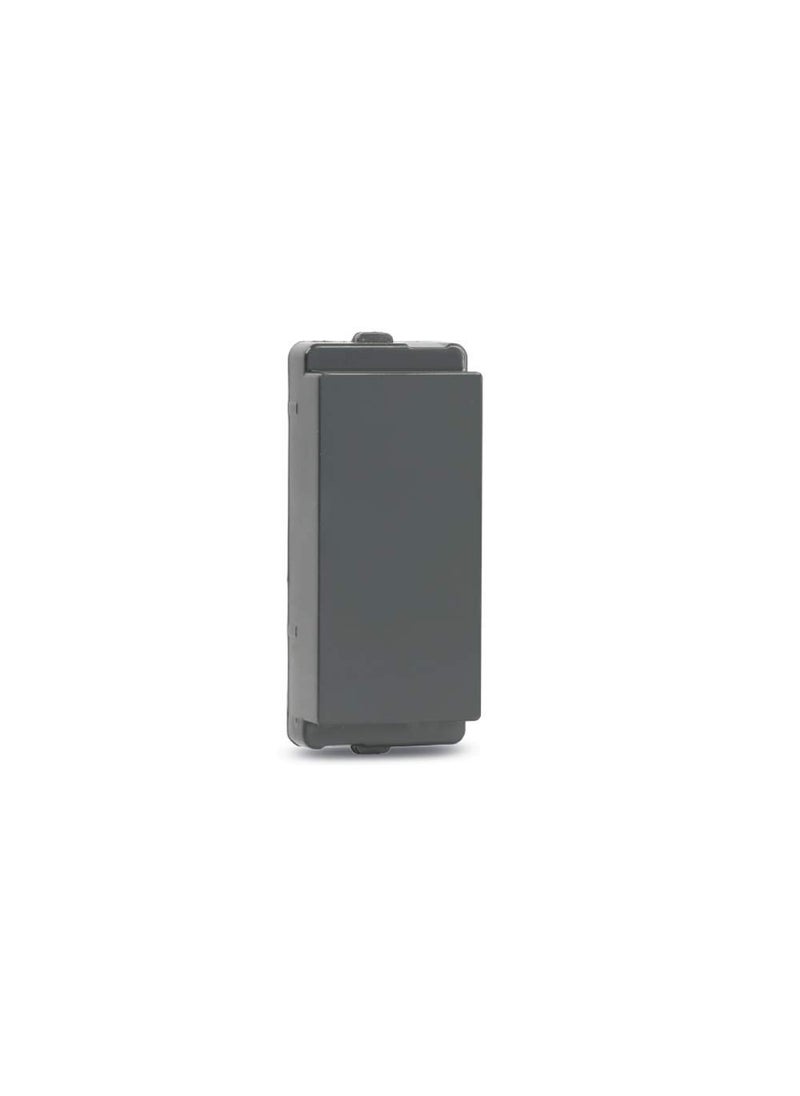 Schneider Electric Schneider electric Livia1 Module Blank off Unit Pebble Grey Pack of 5  - Image 2
