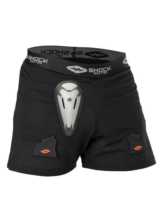 Shock Doctor Youth Loose Hockey Short Supporter with BioFlex Cup Included. for Youth Boy's Multi - Image 1