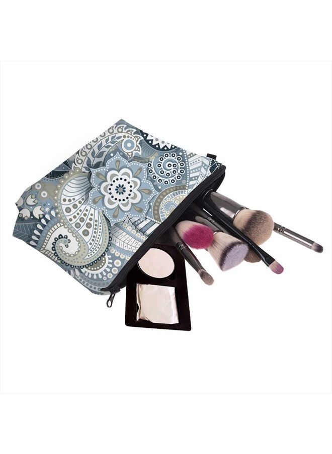 deanfun Cosmetic Bag for Women, Mandala Flowers Waterproof Makeup Bags Roomy Toiletry Pouch Travel Accessories Gifts (51559) - Image 5