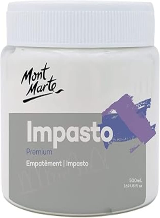 Mont Marte MONT MARTE Impasto Acrylic Medium 500ml (17oz) 