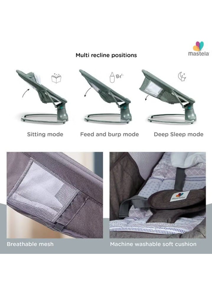 سرير أطفال متعدد الوظائف 3 في 1 مهدئ وهزاز - Image 5