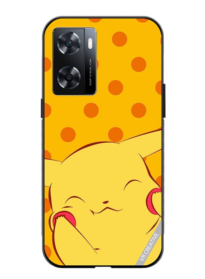 VR CREATIVE Protective Case Cover For OnePlus Nord N20 SE Cheeky Pikachu Design Multicolour - Image 1
