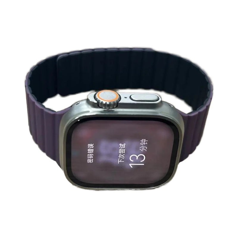 Y&D 20mm 22mm Rubber Breathable Sport Watch Band Silicone Strap Replacement for Apple Watch Series 9 8 7 SE 6 5 4 3 2 1 & iWatch Ultra 1 2 3 - Image 1