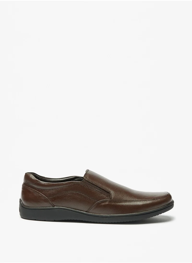 شو اكسبرس Mens Textured Slip On Loafers