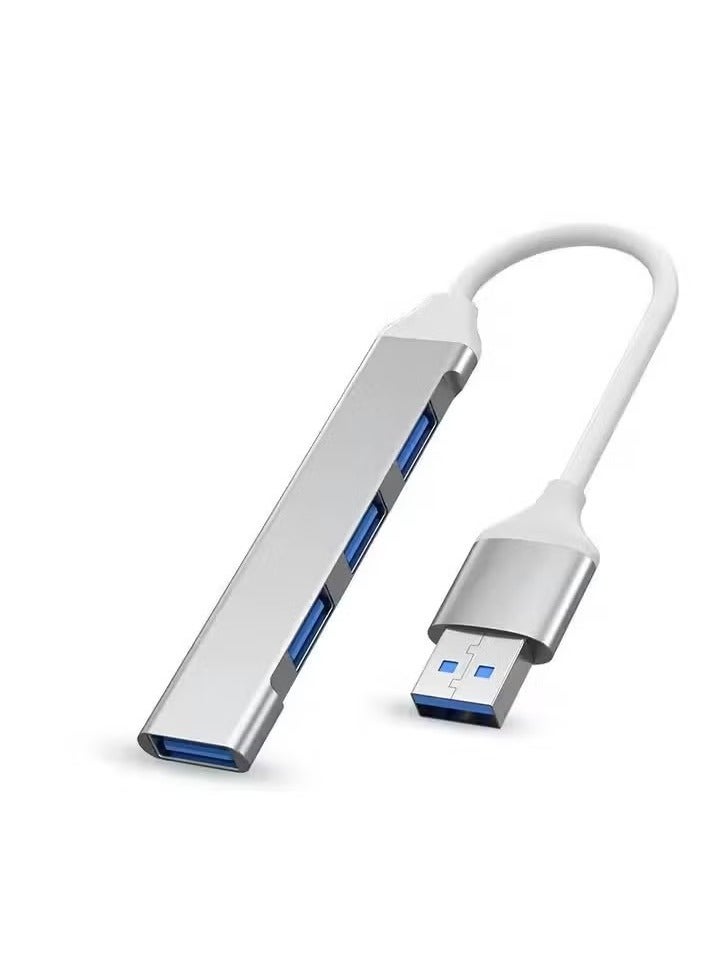 USB Hub Adapter Multiport 4 in 1 Docking Station High Quality Hub Expansion Dock Usb 4 Port Usb 2.0, 3.0, Compatible for MacBook Laptops and Windows