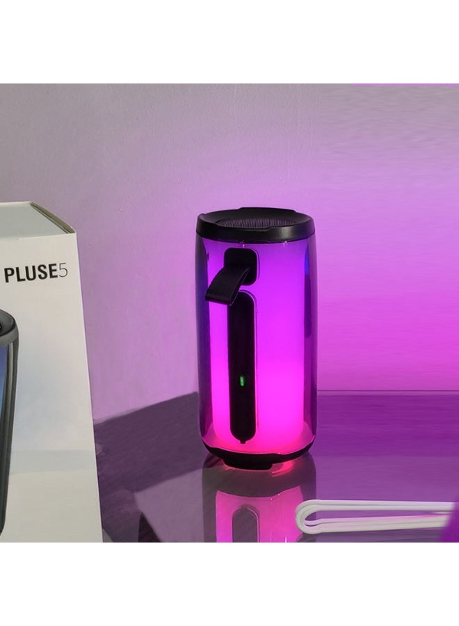 NIBEMINENT Pulse 5 Bluetooth Speaker Microphone Integrated Outdoor Portable Home Subwoofer Atmosphere Sense Desktop Wireless Karaoke Speaker  - Image 3