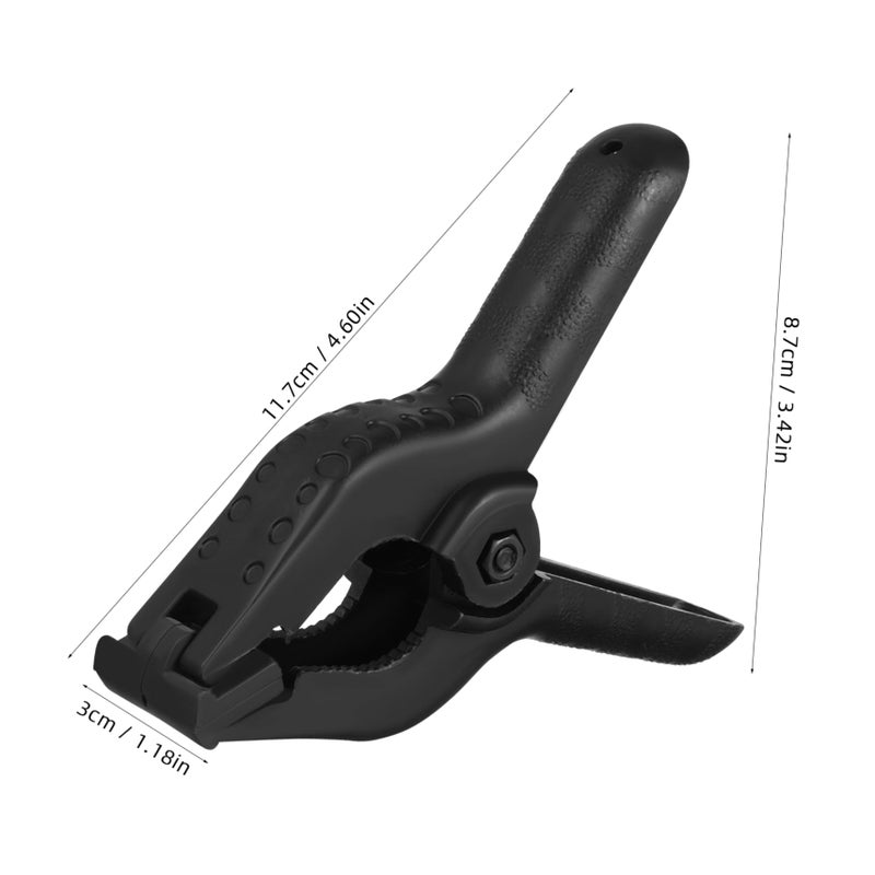 Heavy Duty Plastic A Clips 24 Pack Nonslip Backdrop Spring Clamps For Pool Cover Woodworking - Image 3