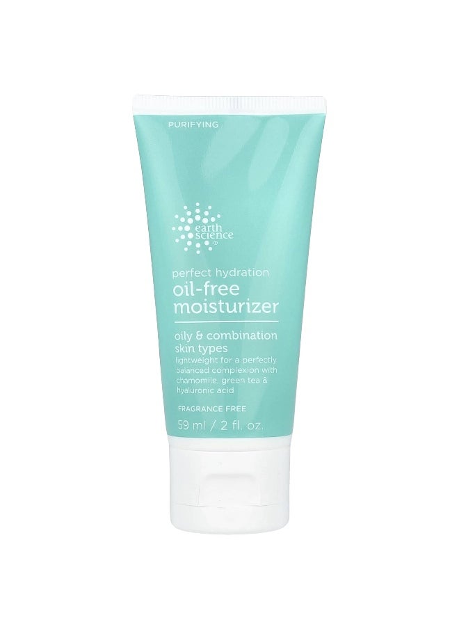 Earth Science Earth Science, Perfect Hydration, Oil-Free Moisturizer, Fragrance Free, 2 fl oz (59 ml)  - Image 1
