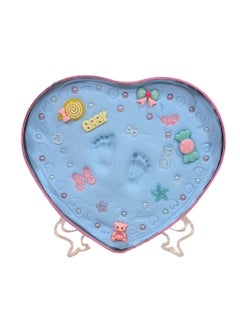 Kiddale Baby Shower Gift| Baby Casting Kit| Baby Impression Kit| Handprint and Footprint Impression Clay Kit in a Tin Box with Decorative Materials and a Gift Bag  - Image 3