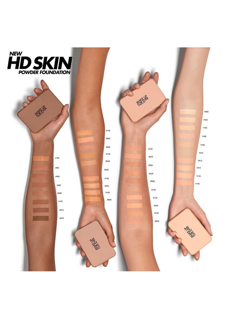 MAKE UP FOR EVER HD Skin Powder Foundation - Calm amber - 3R44  - Image 3