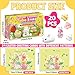 XPQKDC Easter Gifts for Kids 20Pcs Taba Squishies Kit with Greeting Cards Kawaii Stress Relief Toys Squishies Fidget Toys Prizes for Kids Classroom Party Favors and Easter Basket Stuffers for Teens - Image 4
