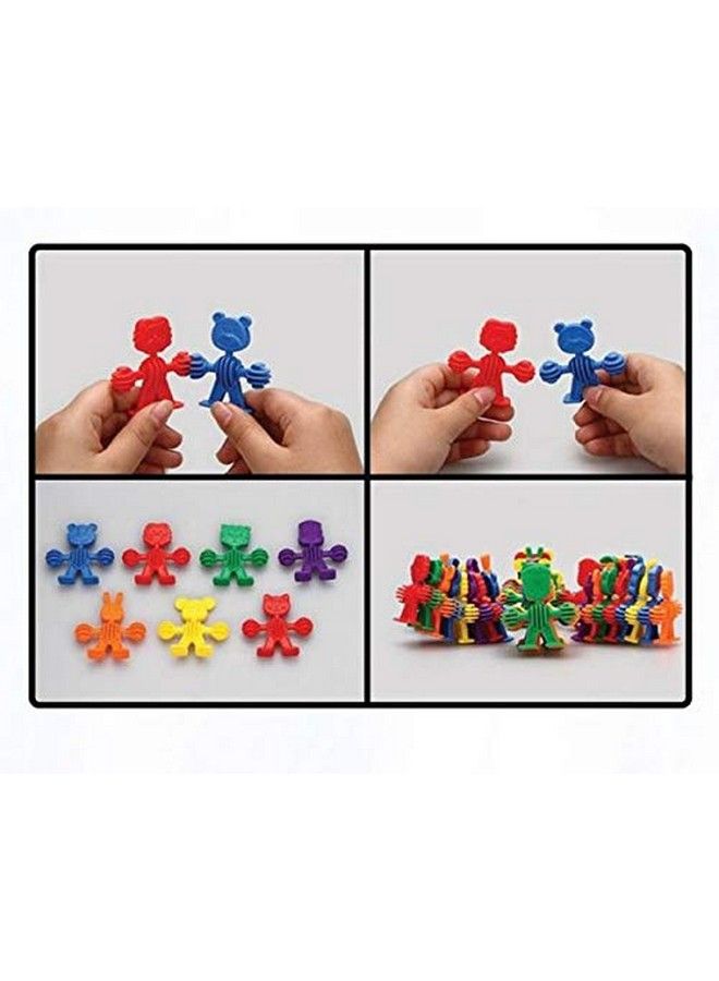 FunBlast Bricks Building Blockscreative Educational Toysdo It Yourself Colorful Plastic Building And Construction Toys (Set Of 400 Gram) Available In Different Variants (Doll Connector) - Image 3