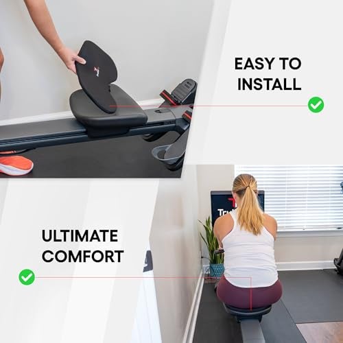 TrubliFit Gel Seat Cushion for Original Peloton Row, Cross Training Row+, Concept 2, Hydrow, NordicTrack, Water Rower, and More - Ergonomic Seat Pad for Men & Women - Ideal for Gym Row Machines - Image 5