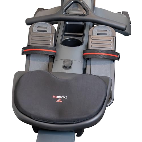 TrubliFit Gel Seat Cushion for Original Peloton Row, Cross Training Row+, Concept 2, Hydrow, NordicTrack, Water Rower, and More - Ergonomic Seat Pad for Men & Women - Ideal for Gym Row Machines - Image 1