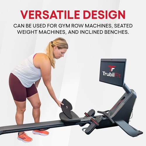 TrubliFit Gel Seat Cushion for Original Peloton Row, Cross Training Row+, Concept 2, Hydrow, NordicTrack, Water Rower, and More - Ergonomic Seat Pad for Men & Women - Ideal for Gym Row Machines - Image 4