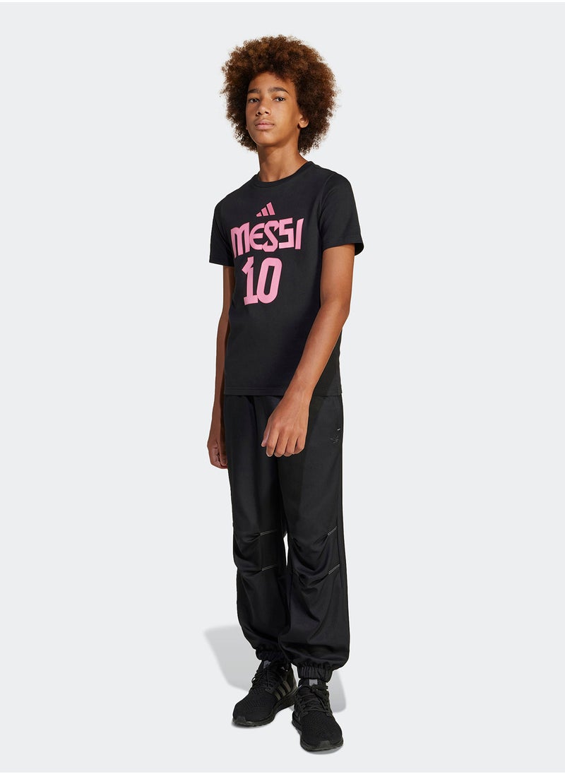 Adidas Kids Messi Name And Number Graphic T-Shirt  - Image 4