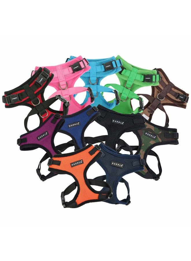 PUPPIA Authentic Puppia RiteFit Harness with Adjustable Neck, Black, Small - Image 3