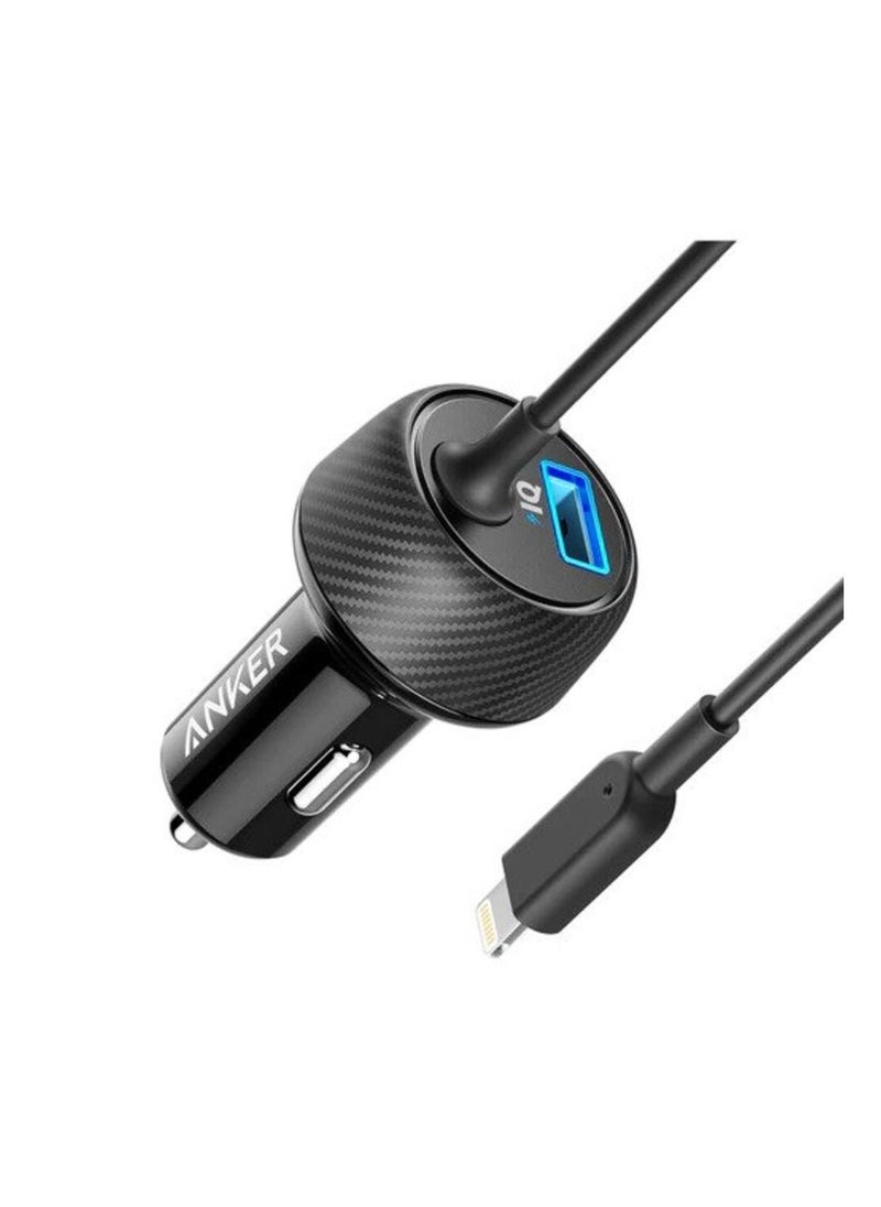 Generic - ANKER POWERDRIVE 2 ELITE WITH LIGHTNING CONNECTOR UN BLACK - Image 1