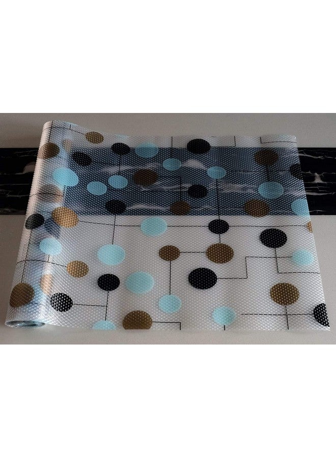 STORE 2508 Store2508 Waterproof Kitchen Cabinet Liner Drawer Mat Table Desk Shelf Pad Non-Slip Placemat 45cm X 1000cm Multicolour - Image 2