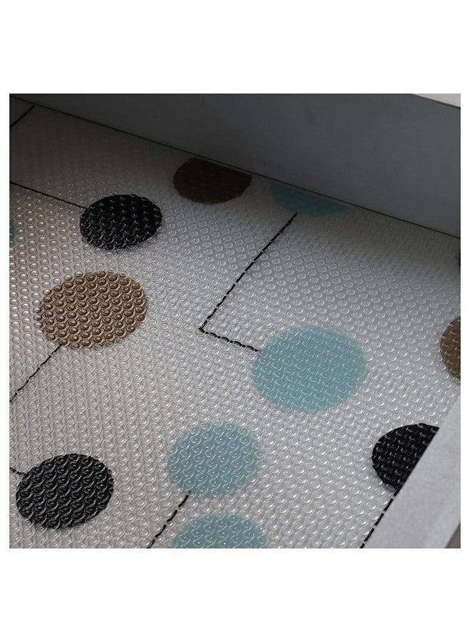 STORE 2508 Store2508 Waterproof Kitchen Cabinet Liner Drawer Mat Table Desk Shelf Pad Non-Slip Placemat 45cm X 1000cm Multicolour - Image 1