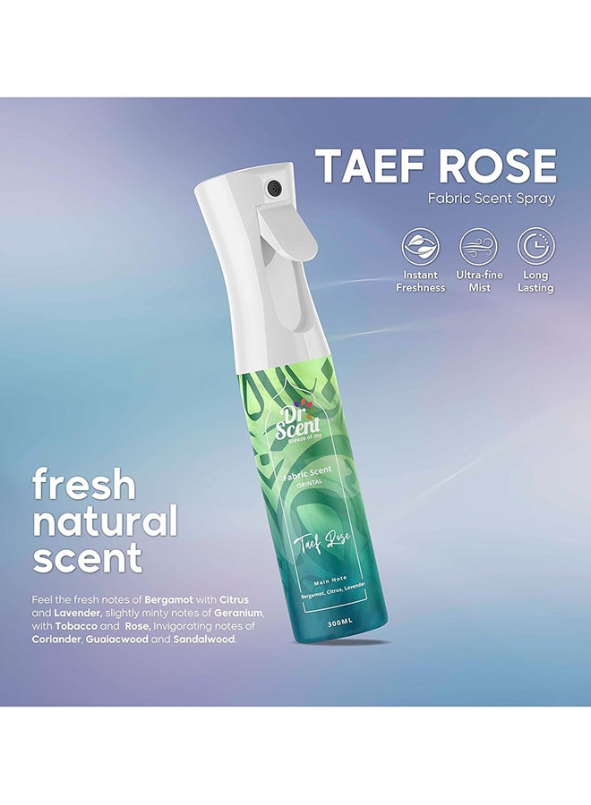 Dr Scent بخاخ الأقمشة دكتور سينت معطر بالورد الطائفي (300 مل)  - Image 4
