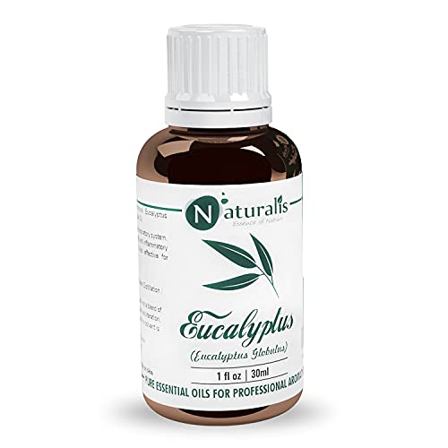 Naturalis Eucalyptus Oil Essential Oil - Pure Eucalyptus Essential Oil For Aromatherapy, Skin & Hair Care, Massage, Steam Inhalation, And Diffuser - Therapeutic Grade, 30Ml - Image 2