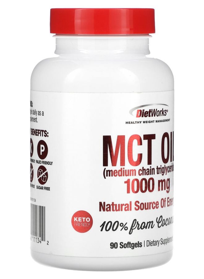 MCT Oil 1000 mg 90 Softgels