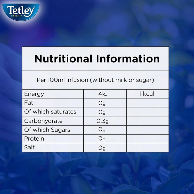 Tetley Decaf Tea Bags, 80 Bags/250gm,(Imported) - Image 3