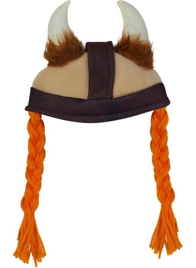RUBIE'S Viking Hat With Braids For Pets, Medium/Large, Multicolor - Image 3
