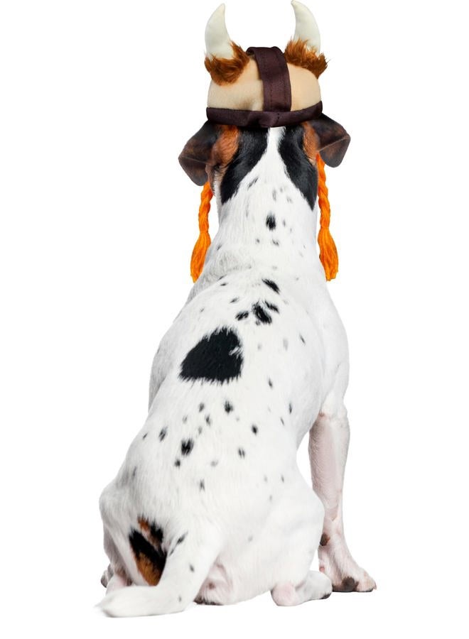 RUBIE'S Viking Hat With Braids For Pets, Medium/Large, Multicolor - Image 5