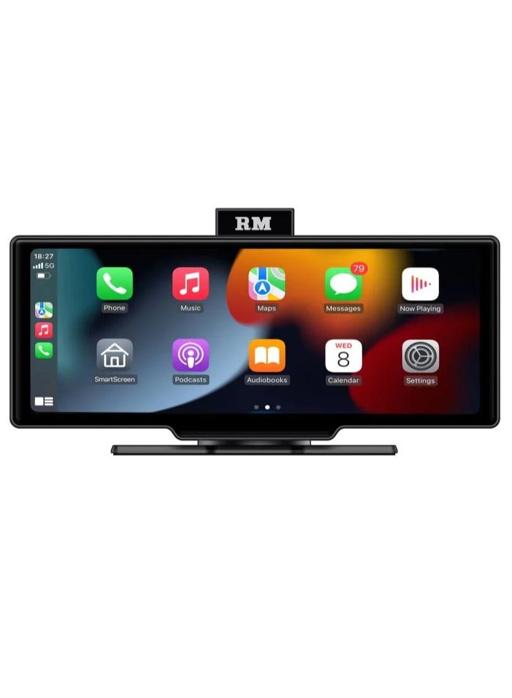 RM Original Roadmaster RM-10 dashboard screen and dash cam, multi-use 10.26" Apple CarPlay, Android Auto and dash cam - Image 1